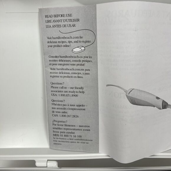 Hamilton Beach Electric Knife Set Carving Kit and Hard Case 74375Z - Picture 3 of 10